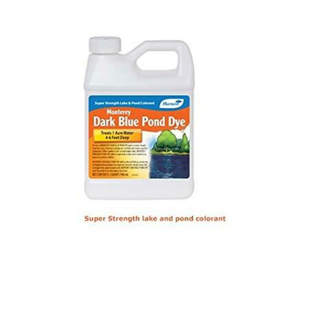 MONTEREY BAY 1 Quart Dark Blue Pond Dye, 12Pk LG1167